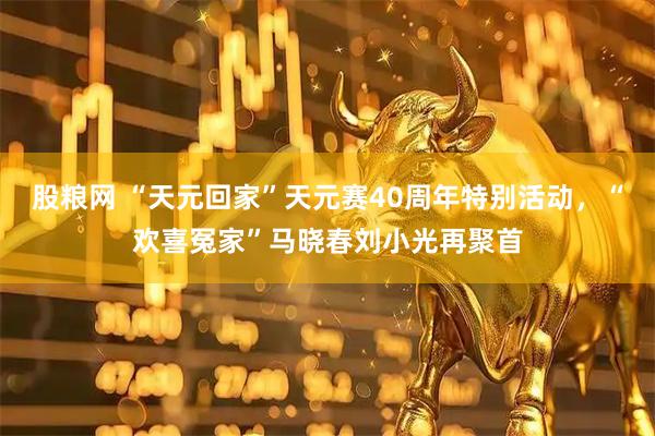 股粮网 “天元回家”天元赛40周年特别活动，“欢喜冤家”马晓春刘小光再聚首